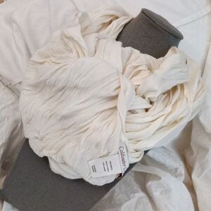 Cashmere White Scarf